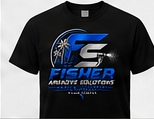 Fisher Abrasive Solutions branded work shirt